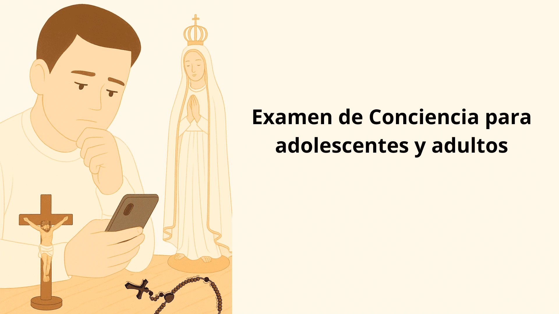 Examen de Conciencia para adolescentes y adultos