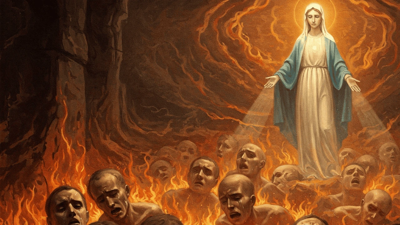 Purificación del alma en el Purgatorio