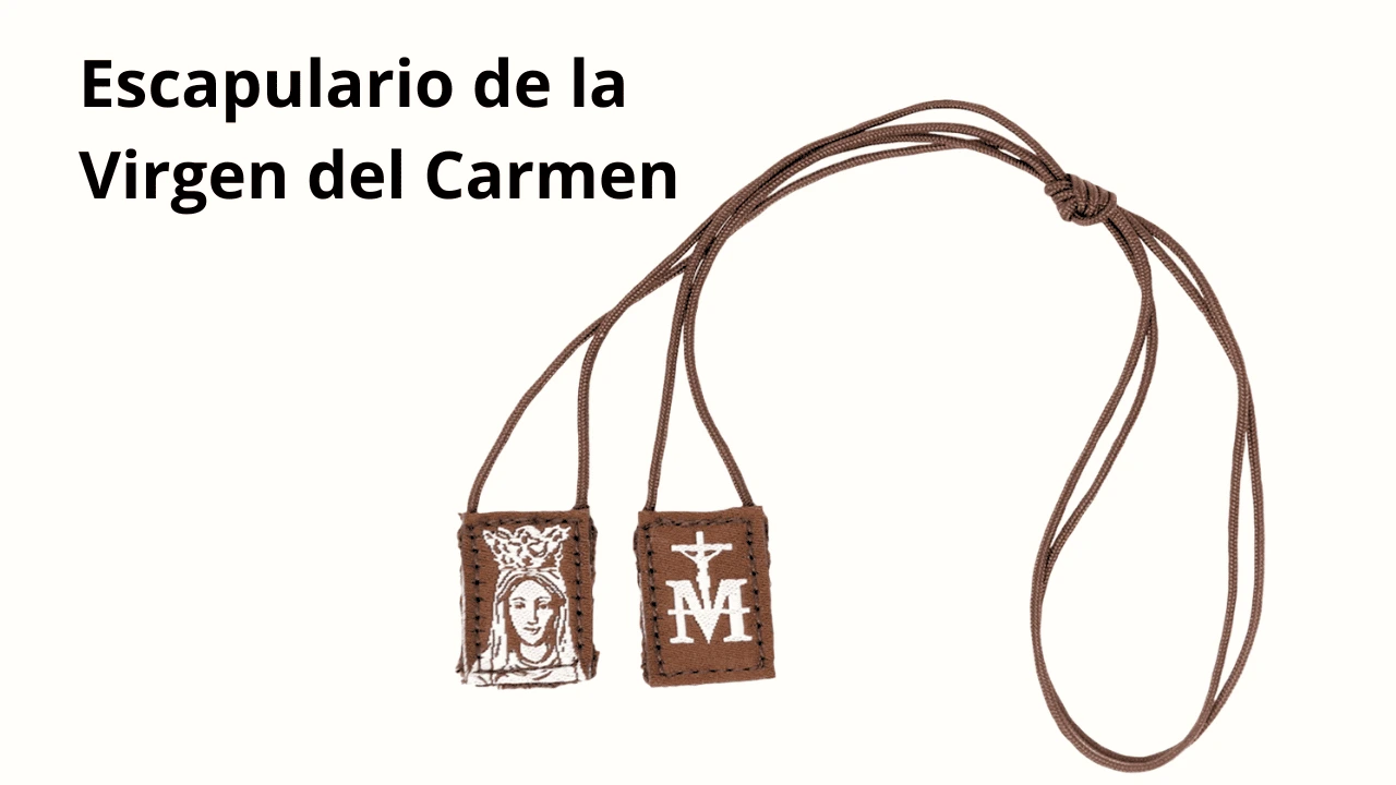 escapulario de la virgen del carmen