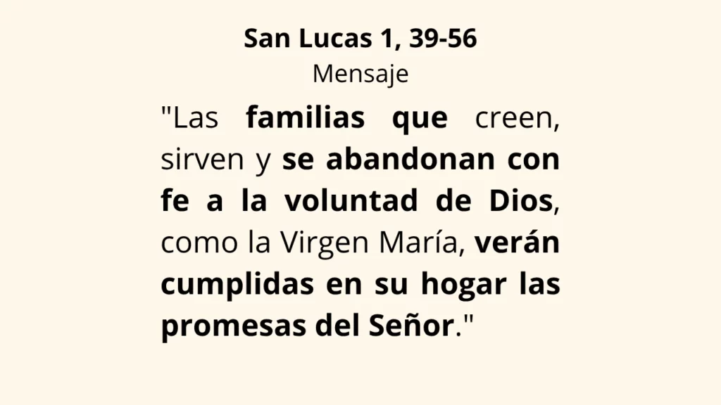 Evangelio San Lucas 1, 39-56