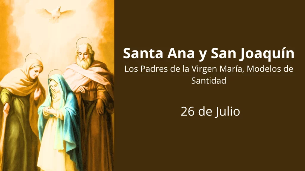 Santa Ana y San Joaquín: Los Padres de la Virgen María, Modelos de Santidad
