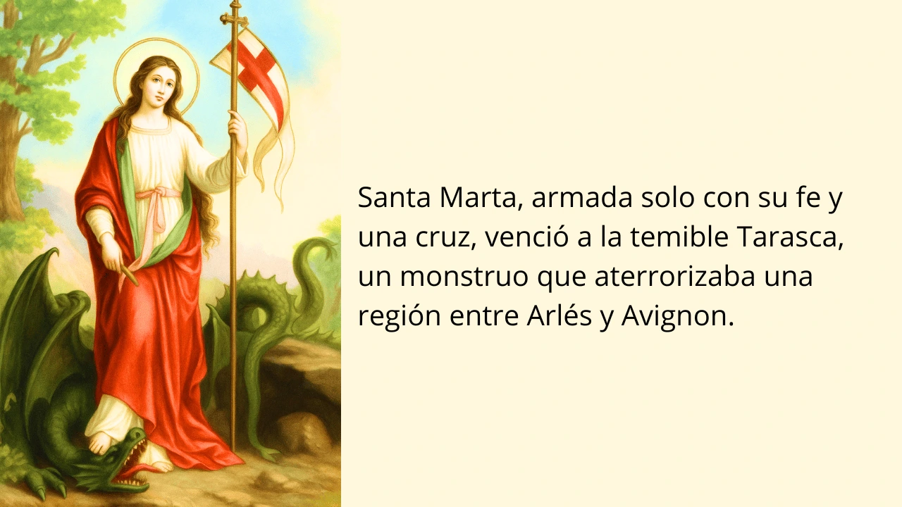 santa marta y el dragon