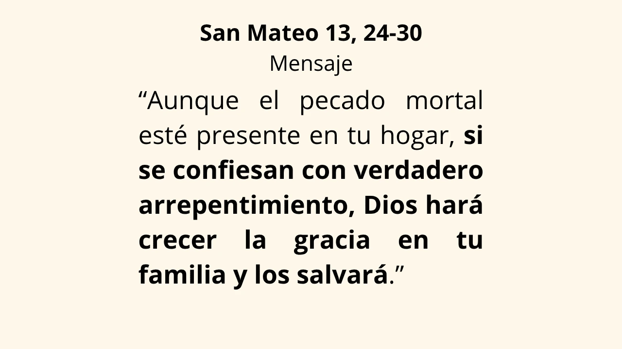 Evangelio San Mateo 13, 24-30