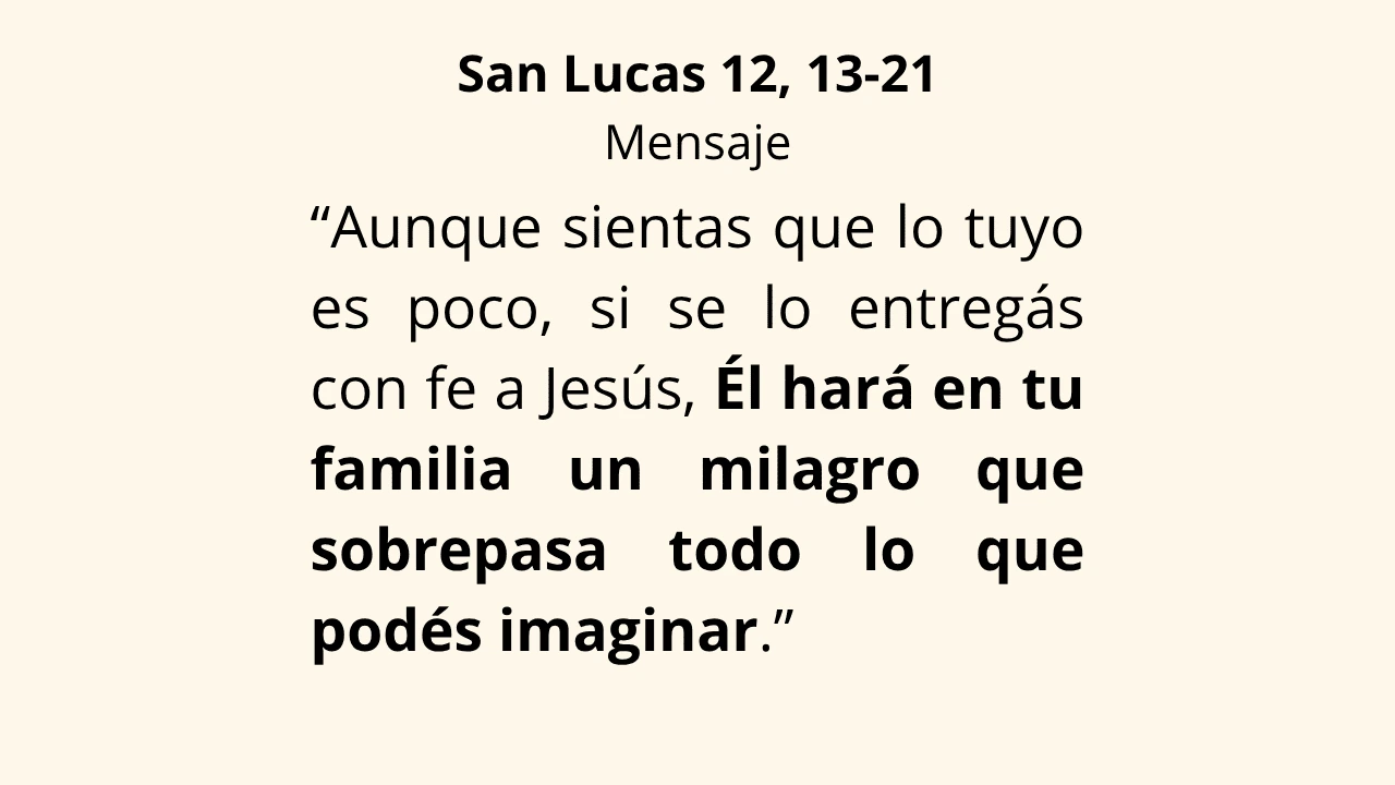 Evangelio San Mateo 14,13-21