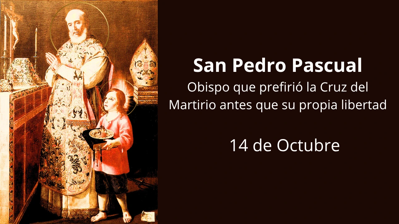 San Pedro Pascual: Obispo que prefirió la Cruz del Martirio antes que su propia libertad