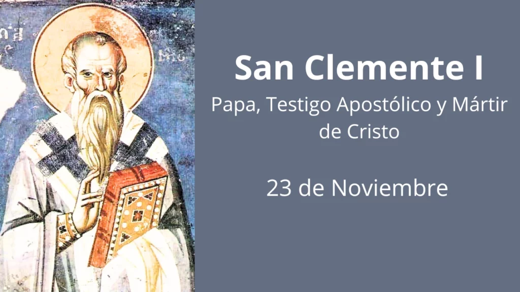 San Clemente I: Papa, Testigo Apostólico y Mártir de Cristo