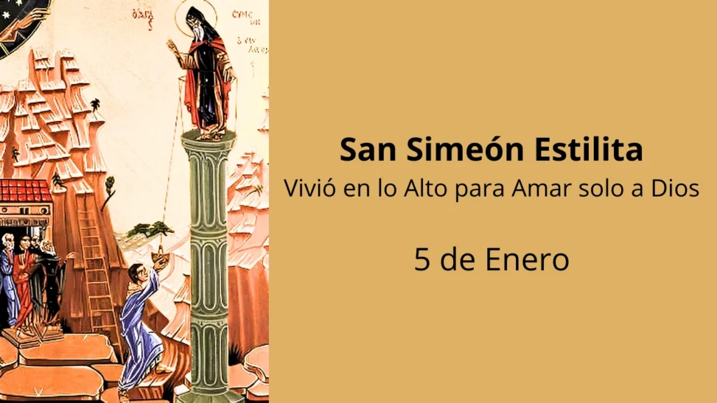 San Simeón Estilita: Vivió en lo Alto para Amar solo a Dios