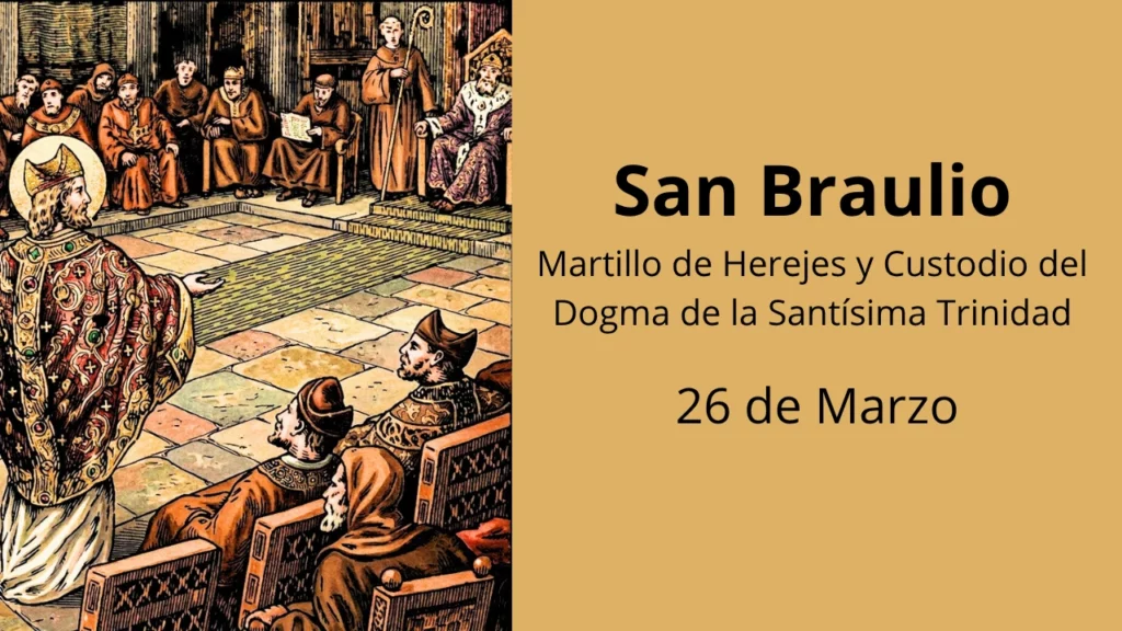 San Braulio: Martillo de Herejes y Custodio del Dogma de la Santísima Trinidad