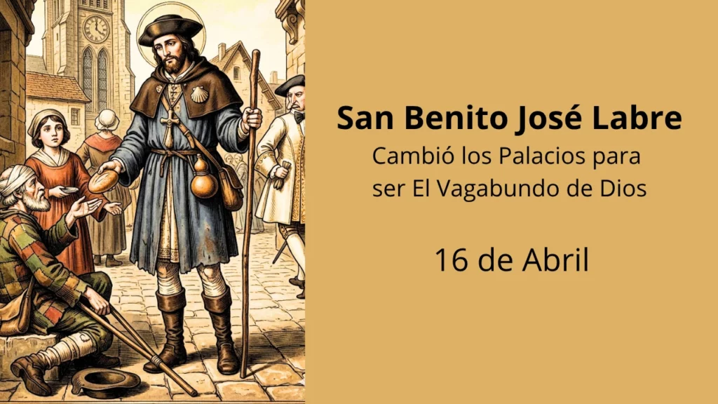 San Benito José Labre: Cambió los Palacios para ser El Vagabundo de Dios