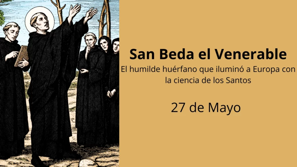 San Beda el Venerable: El humilde huérfano que iluminó a Europa con la ciencia de los Santos