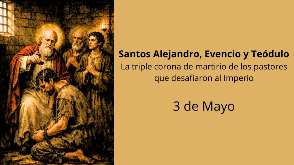 Santos Alejandro, Evencio y Teódulo: La triple corona de martirio de los pastores que desafiaron al Imperio