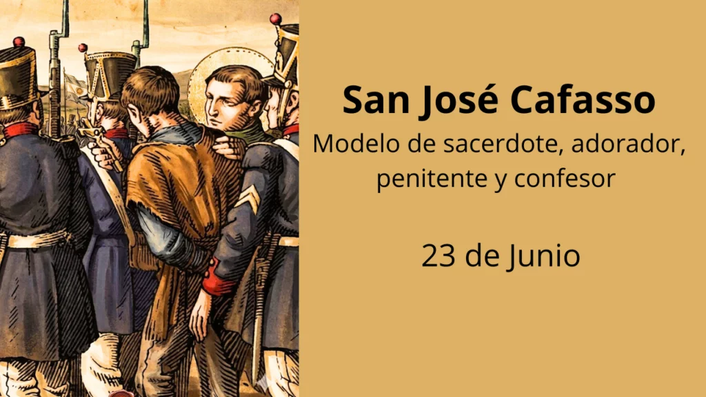 San José Cafasso: Modelo de sacerdote, adorador, penitente y confesor