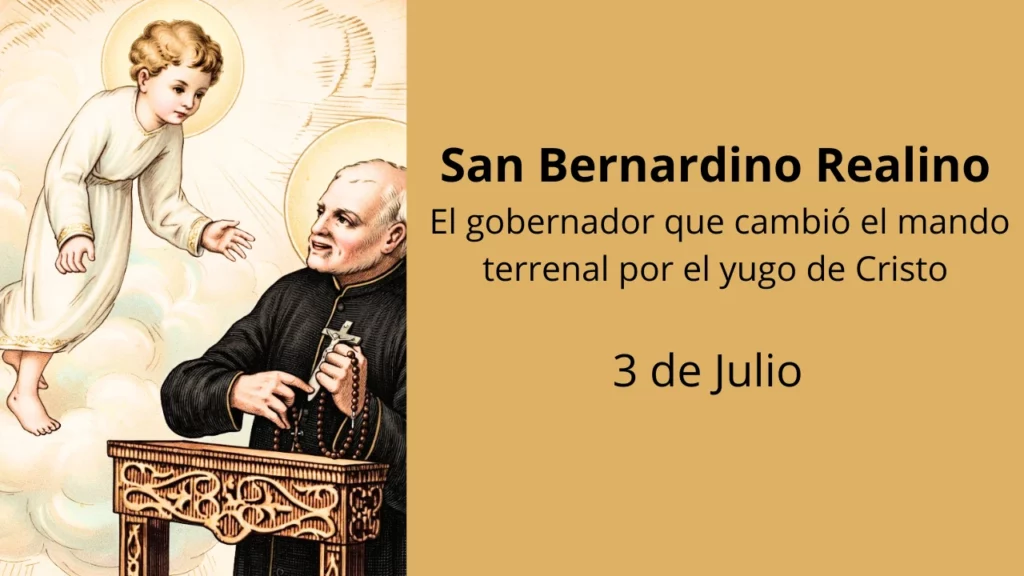 San Bernardino Realino: El gobernador que cambió el mando terrenal por el yugo de Cristo