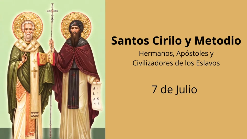 Santos Cirilo y Metodio: Hermanos, Apóstoles y Civilizadores de los Eslavos