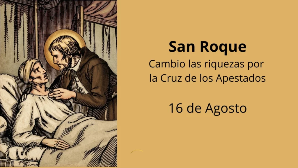 san roque Cambio las riquezas por la Cruz de los Apestados